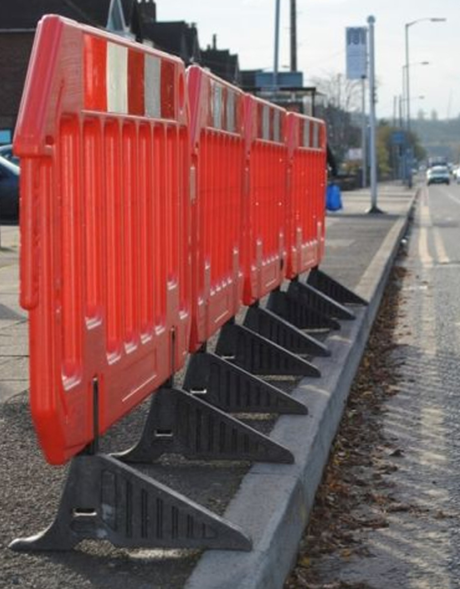 Verkeerswinkel | Kunststof Afzethekken Oranje, 6 Stuks