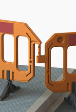 Ri-Traffic | Kunststof Afzethekken Oranje, 6 Stuks