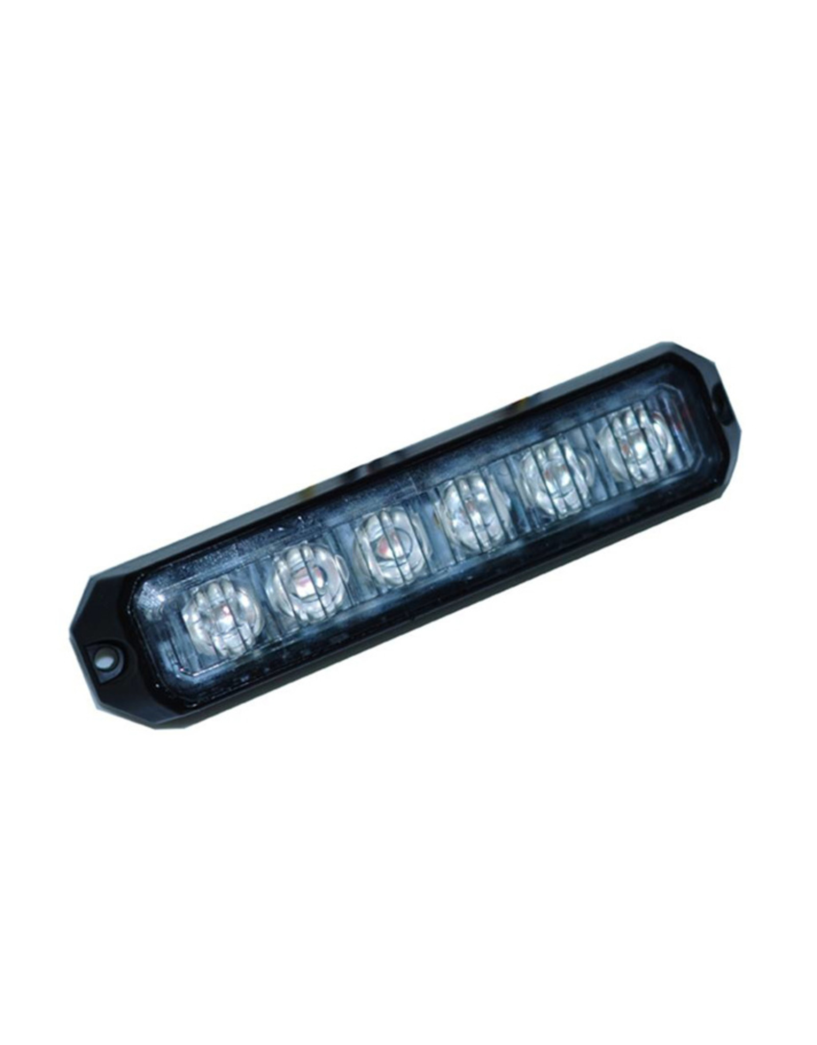 Ri-Traffic | LED Flitser 6 LED uitvoering Amber | 12-24v