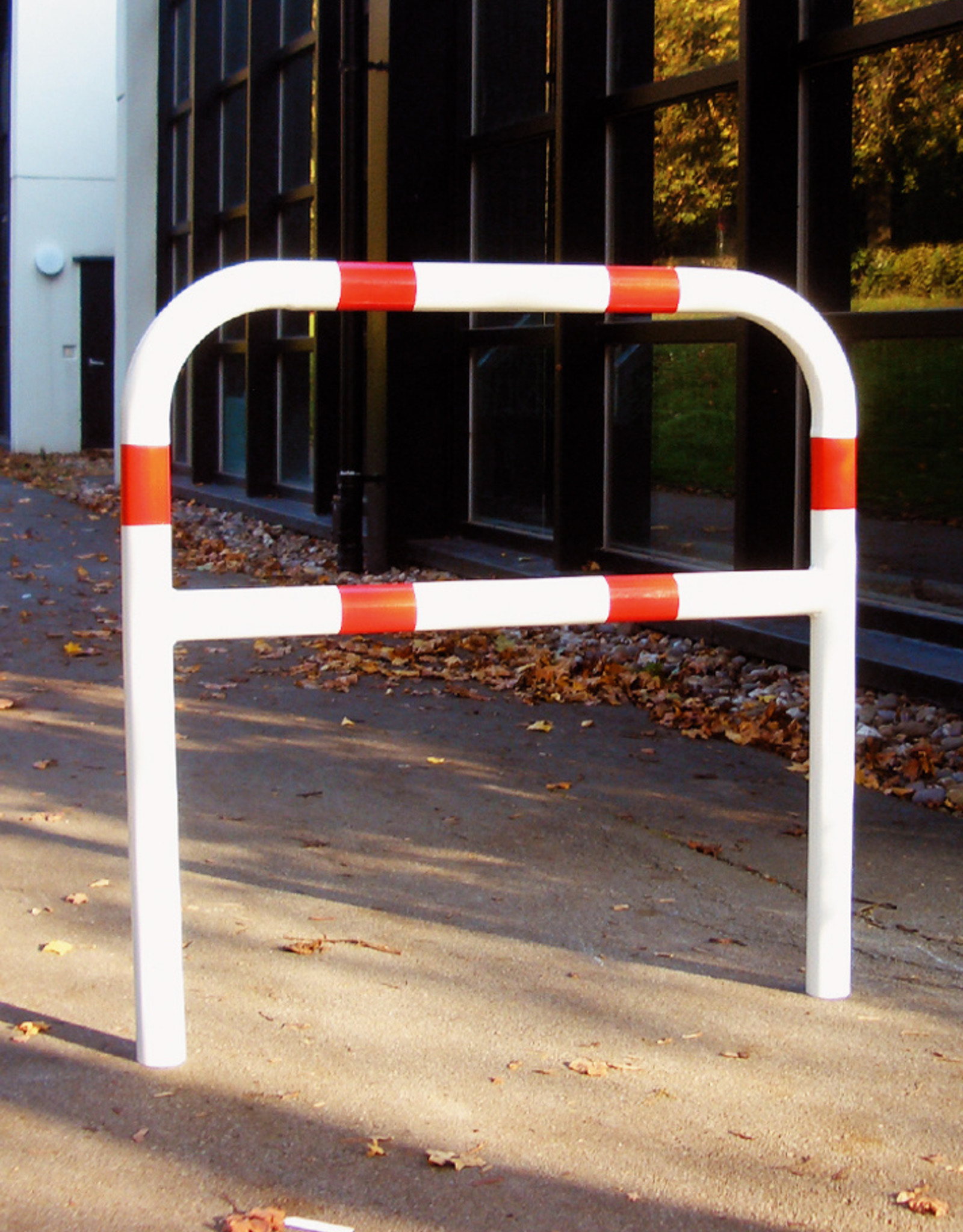 Ri-Traffic | Fietssluizen Staal, Rood-Wit, 150 cm x 140 cm