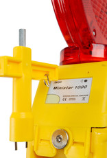 Ri-Traffic | Ministar 1000 6V, Rood / Geleidebaken Lamp