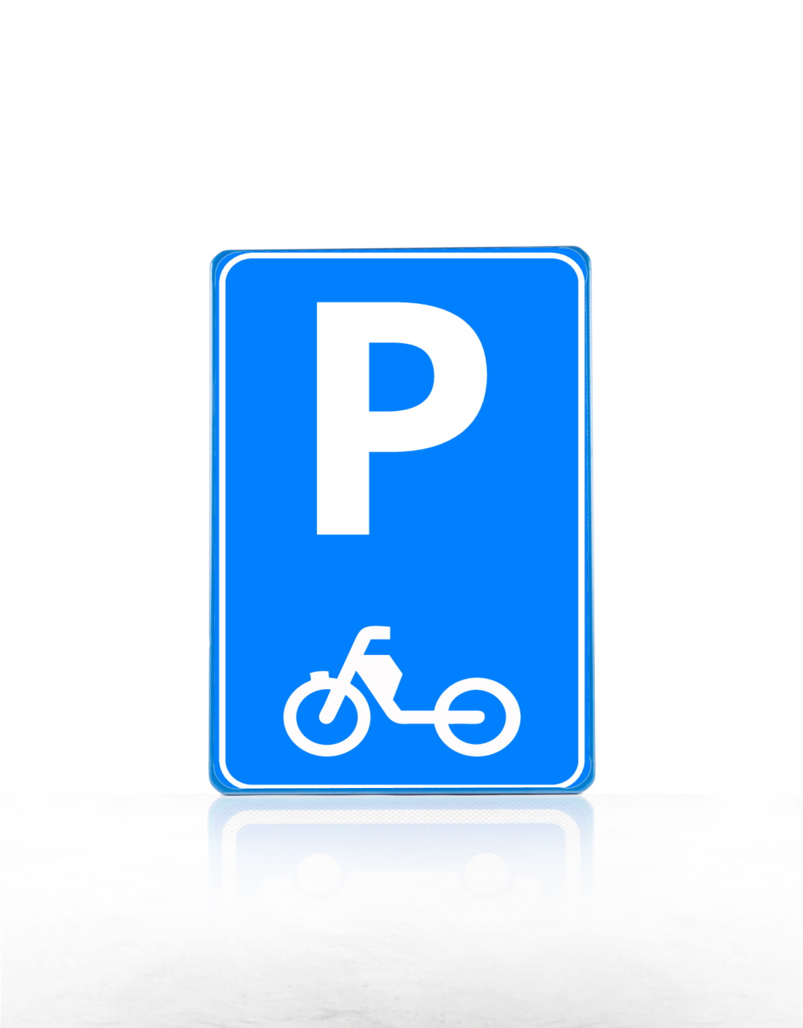 Ri-Traffic | Verkeersbord Parkeren Bromfietsers | Parkeerbord E08-7