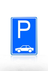 Ri-Traffic | Verkeersbord E08 | Parkeerbord alleen voor auto's