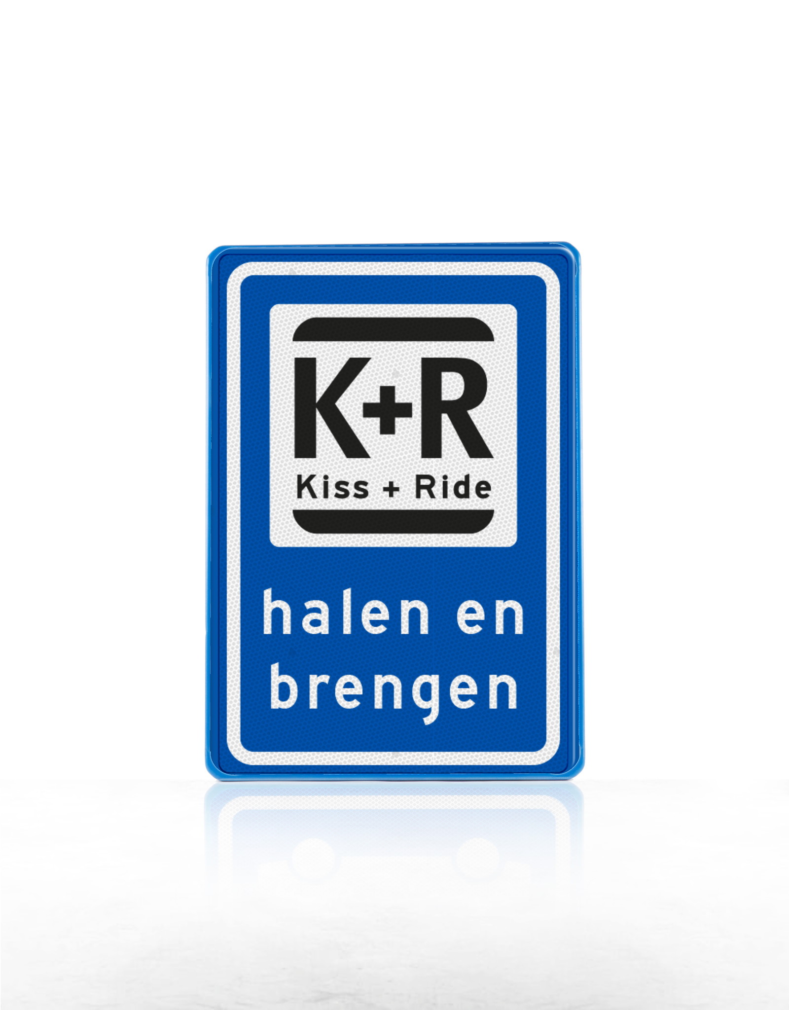 Ri-Traffic | Verkeersbord BW101-B + SK100 | Parkeergelegenheden, kiss and ride