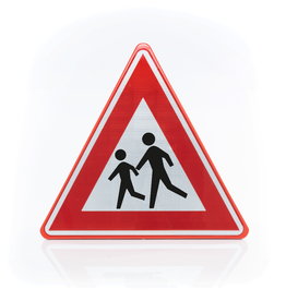 Ri-Traffic | Verkeersbord J21 | Waarschuwing voor kinderen