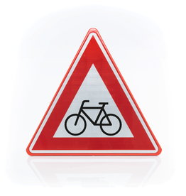 Ri-Traffic | Verkeersbord J24 | Waarschuwing voor fietsers en bromfietsers