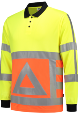 TRICORP | Veiligheidstrui Verkeersregelaar POLO, Geel-Oranje, XS tot 5XL
