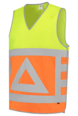TRICORP | Veiligheidsvest Verkeersregelaar Geel-Oranje (TABARD SHIRT)