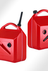 Jerrycankoning | Kunststof Jerrycan 20L voor Diesel (ROOD)