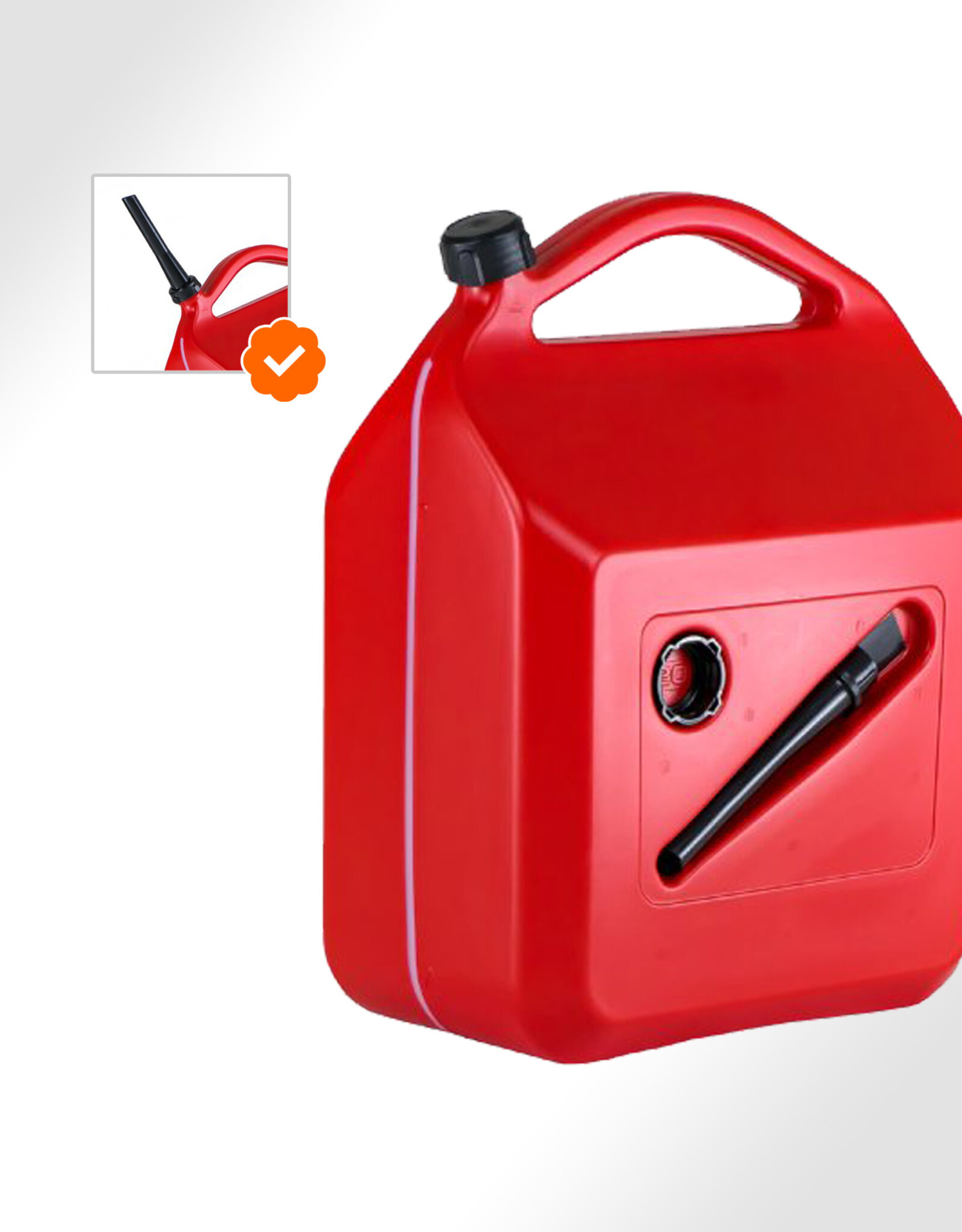 Jerrycankoning | Jerrycan 10L voor Diesel & Benzine (Officieel UV-gekeurd)