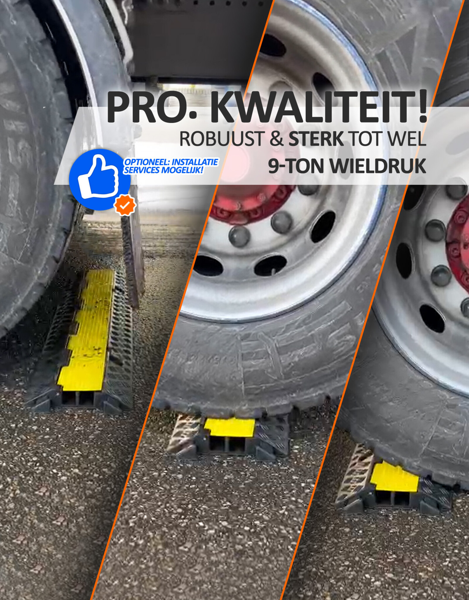 Verkeerswinkel | Kabelbrug 2 Kanalen / 8 stuks actieprijs!