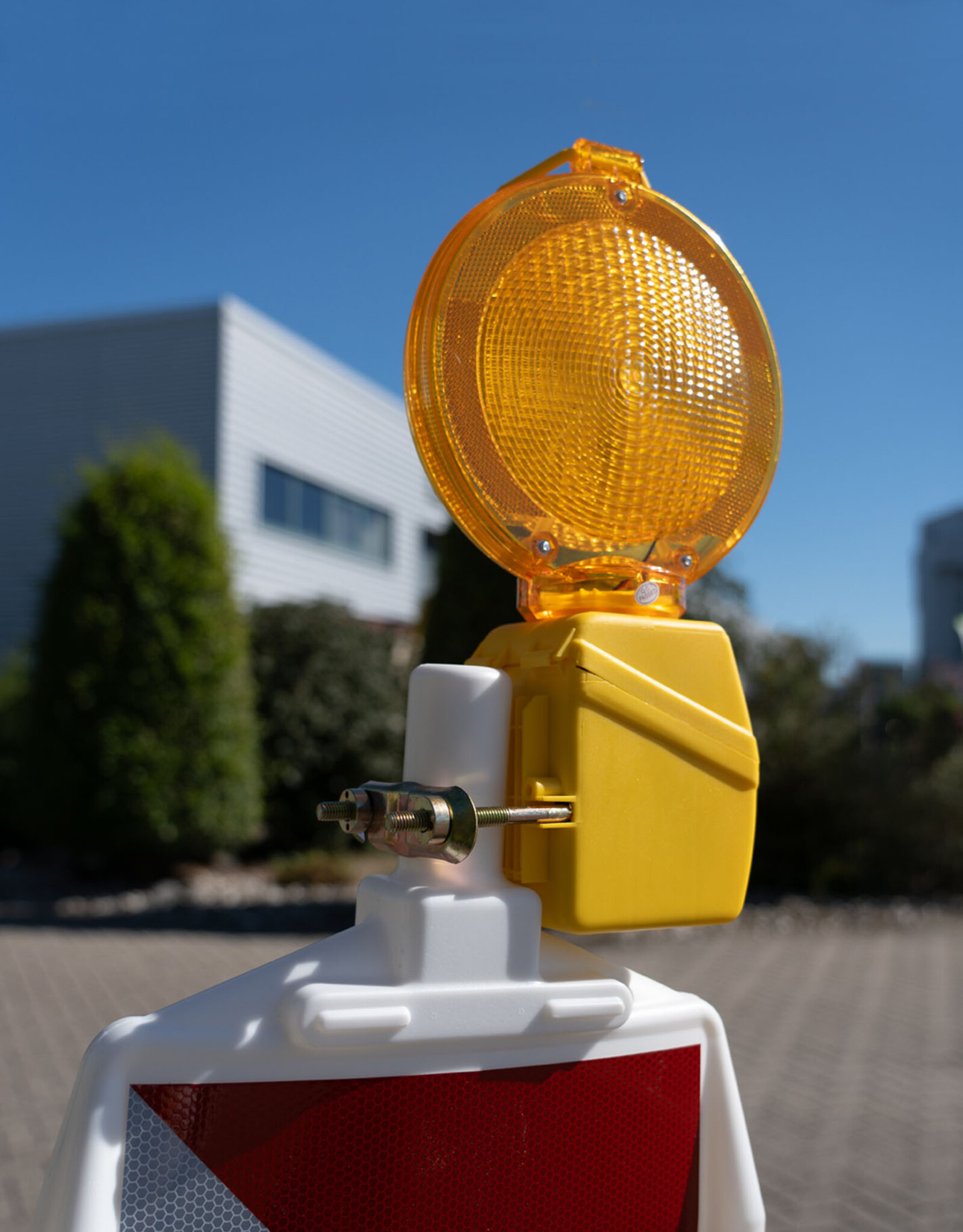 Ri-Traffic | Ministar 1000 6V, GEEL / Geleidebaken Lamp