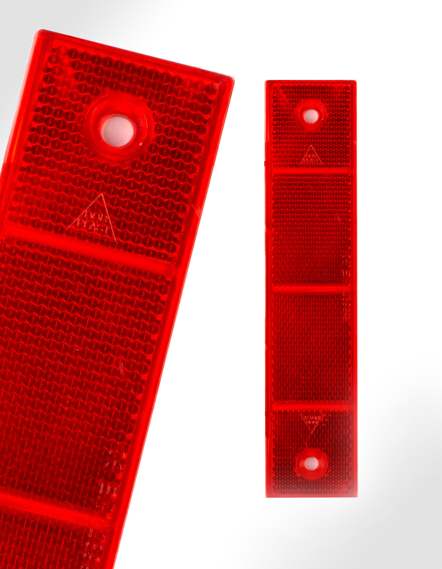 Gele reflector fi 60 mm met plakband - UNITRAILER
