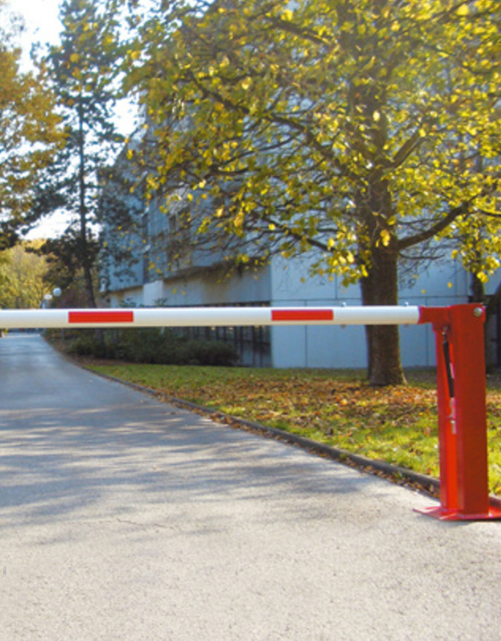 Verkeerswinkel Slagboom met Gasveer, Steunpoot en Hangslot