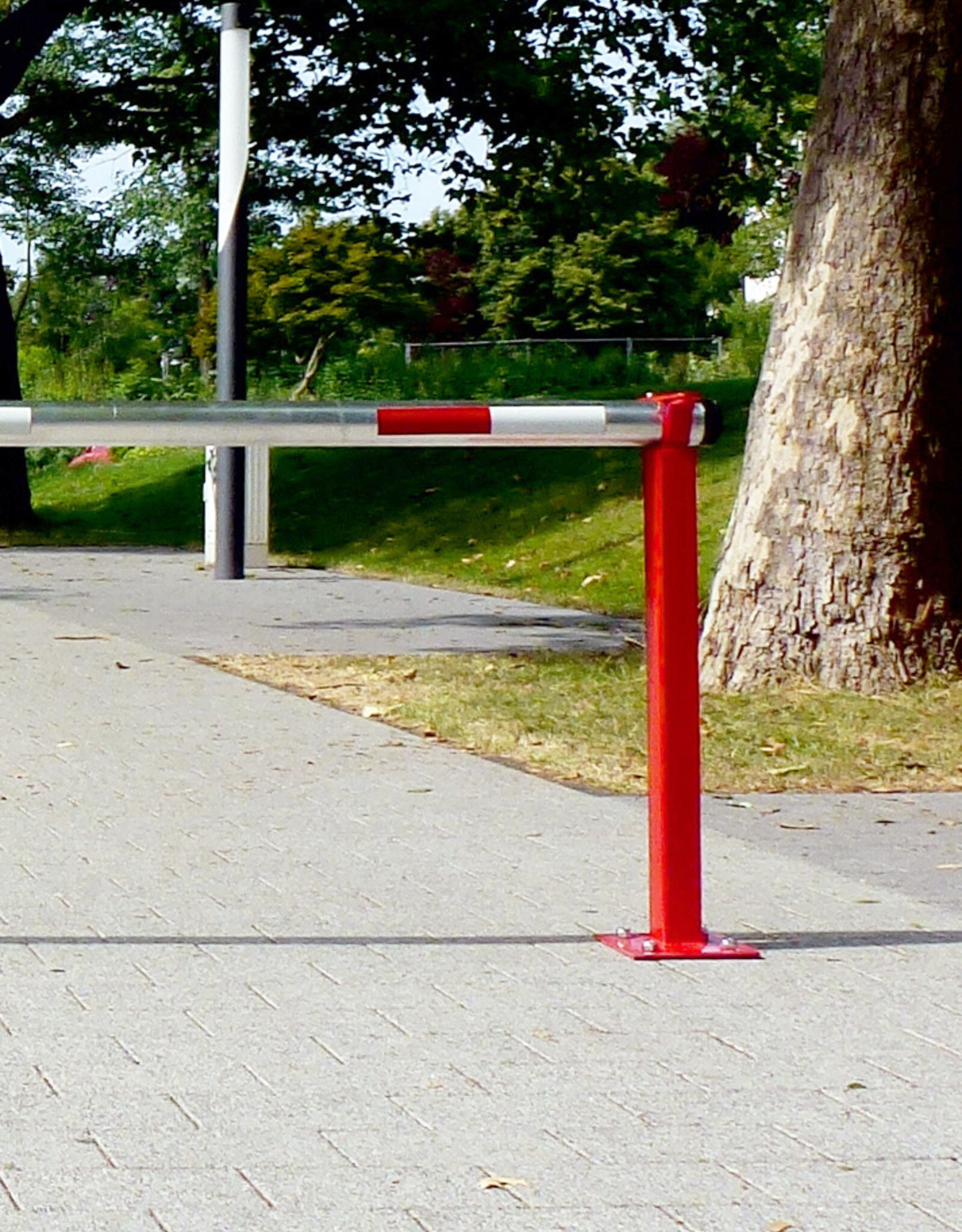 Verkeerswinkel Slagboom met Contragewicht en Driekantslot