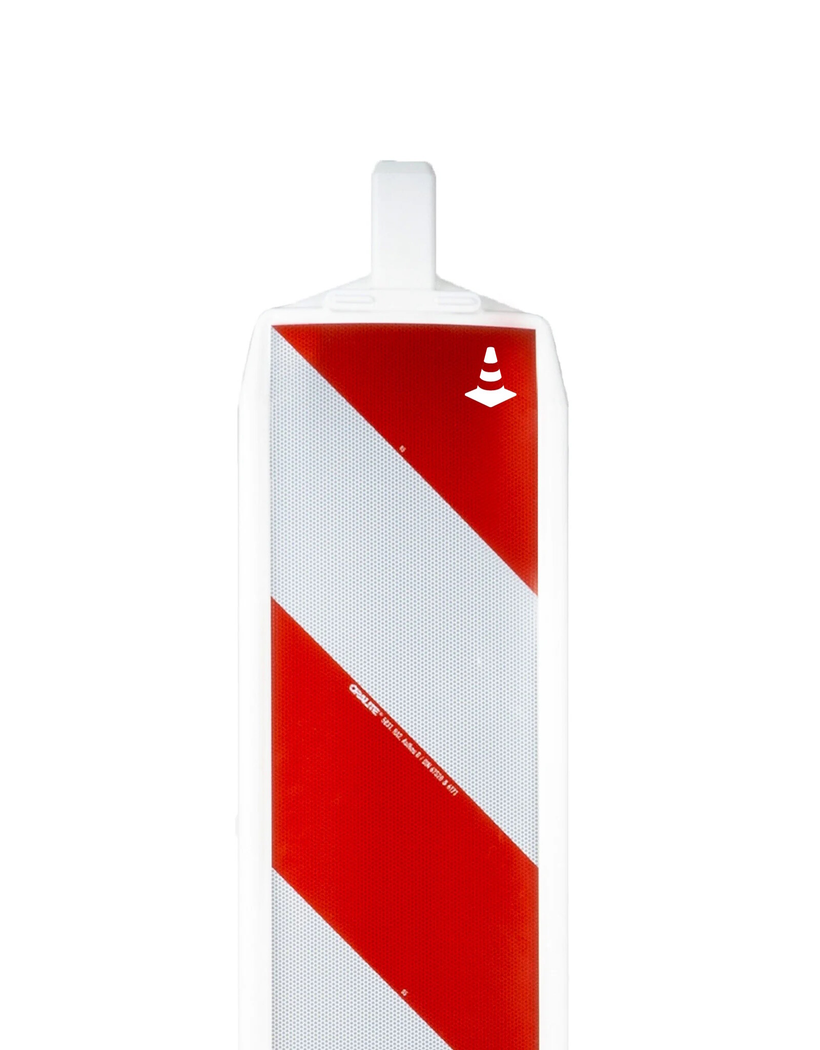 Ri-Traffic Baakschild met Logo, Klasse 3 Reflectie en/of Voetplaat