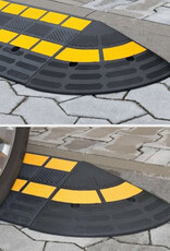 Verkeerswinkel | Oprijdrempel Deurdrempel Deuropstap Volrubber hoekstuk  Anti-Slip