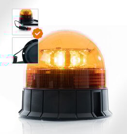 Ri-Traffic | LED Zwaailicht Oranje (ZUIGNAP/MAGNEET)