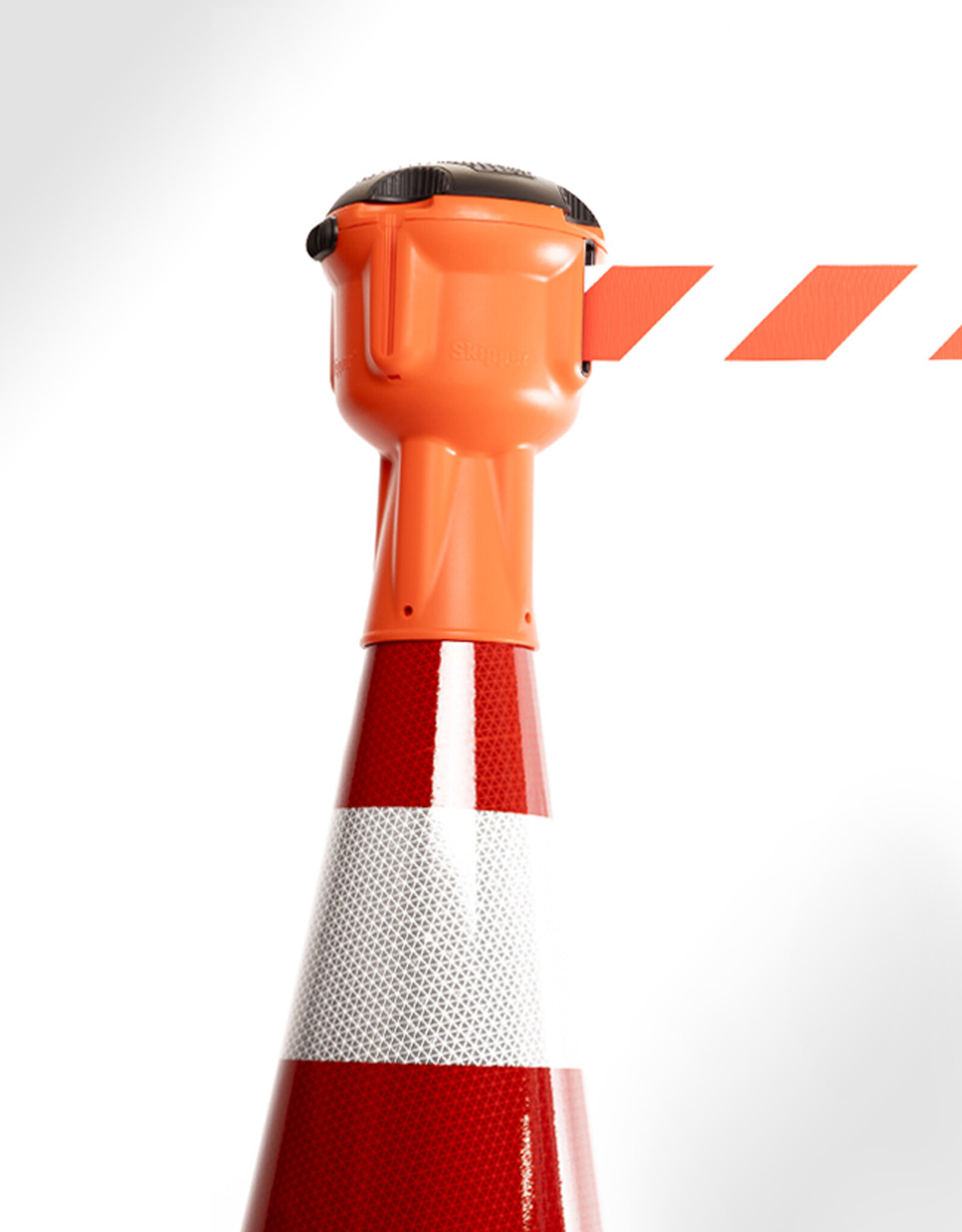 Skipper |  SKIPPER Afzetlinthouder incl. 9 meter Afzetlint Rood Wit
