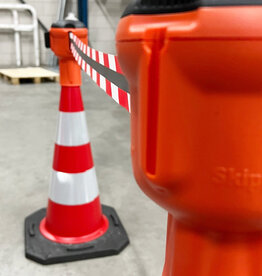 Skipper |  Afzetkegels met Trekband (Afzetlint)