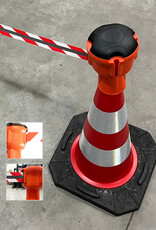 Skipper |  Afzetkegels met Trekband, 9 meter Afzetlint