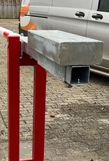 Verkeerswinkel Slagboom met Contragewicht en Hangslot