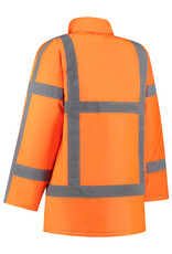 Verkeerswinkel RWS Parka Veiligheidsjas ORANJE & Reflecterende Strepen