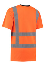 Verkeerswinkel T-shirt RWS (ORANJE) / Werkshirt Oranje met Reflectie