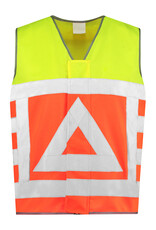 Verkeerswinkel Veiligeidshesje Tabard Verkeersregelaar met Rits