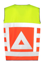 Verkeerswinkel Veiligeidshesje Tabard Verkeersregelaar met Rits