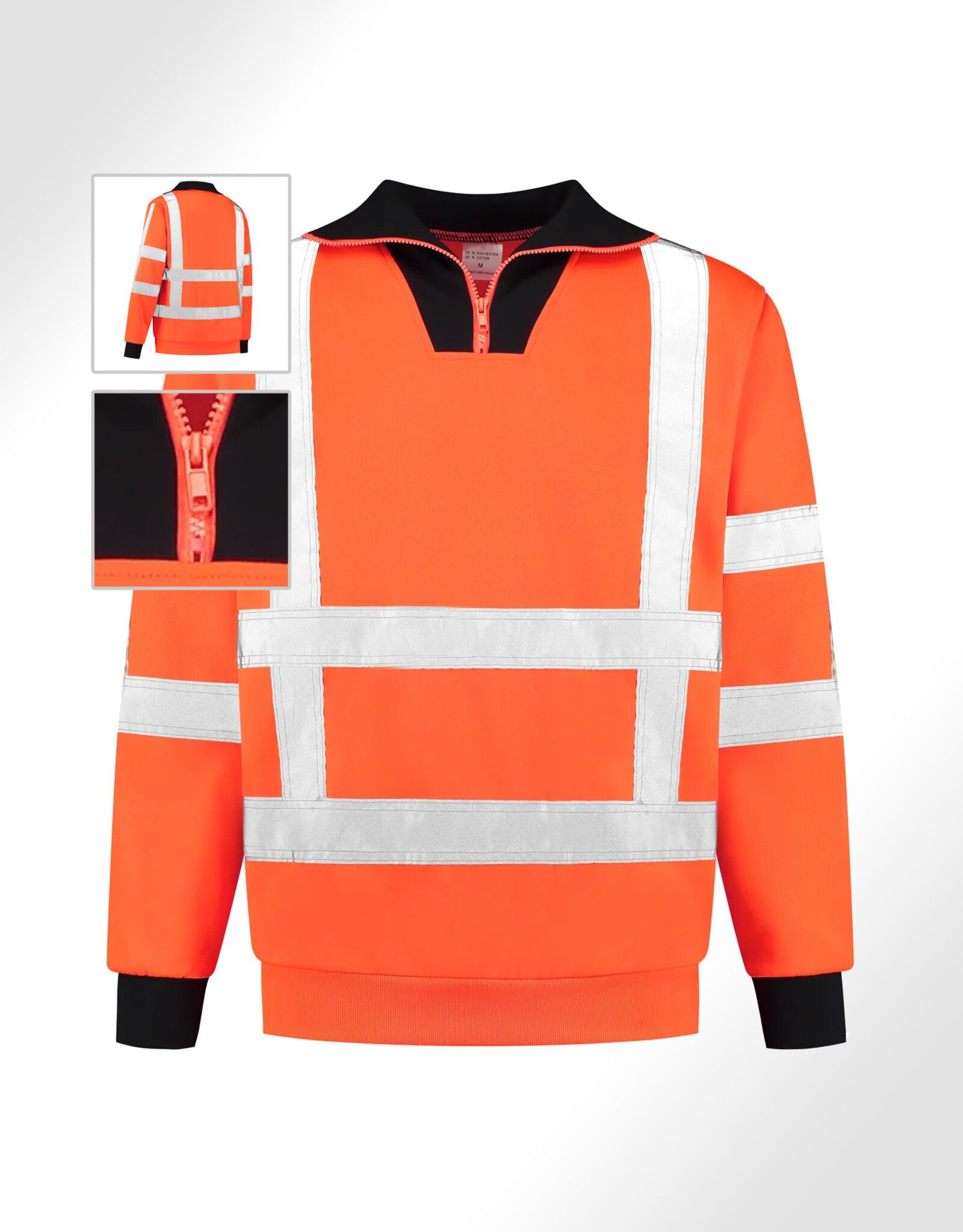 Verkeerswinkel RWS Werktrui met Rits (RWS Veiligheidskleding)