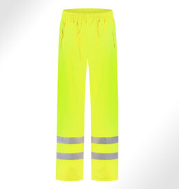 Verkeerswinkel PRO. Regenbroek GEEL met Reflectie