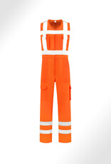 Verkeerswinkel Bodybroek Oranje RWS/CROW (Werkoverall met Reflective Striping)