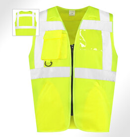 Verkeerswinkel RWS Veiligheidsvest GEEL (Ritssluiting)