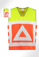 Verkeerswinkel Veiligeidshesje Tabard Verkeersregelaar met Rits