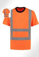 Verkeerswinkel T-shirt RWS (ORANJE) / Werkshirt Oranje met Reflectie