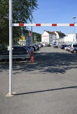 Ri-Traffic Hoogtebegrenzer 350 cm BREED & 180 cm - 280 cm HOOGTE (verstelbaar)