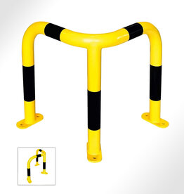 BLACK BULL Hoekbeschermbeugel Aanrijdbeveiliging STAAL (Type M / HOOG)