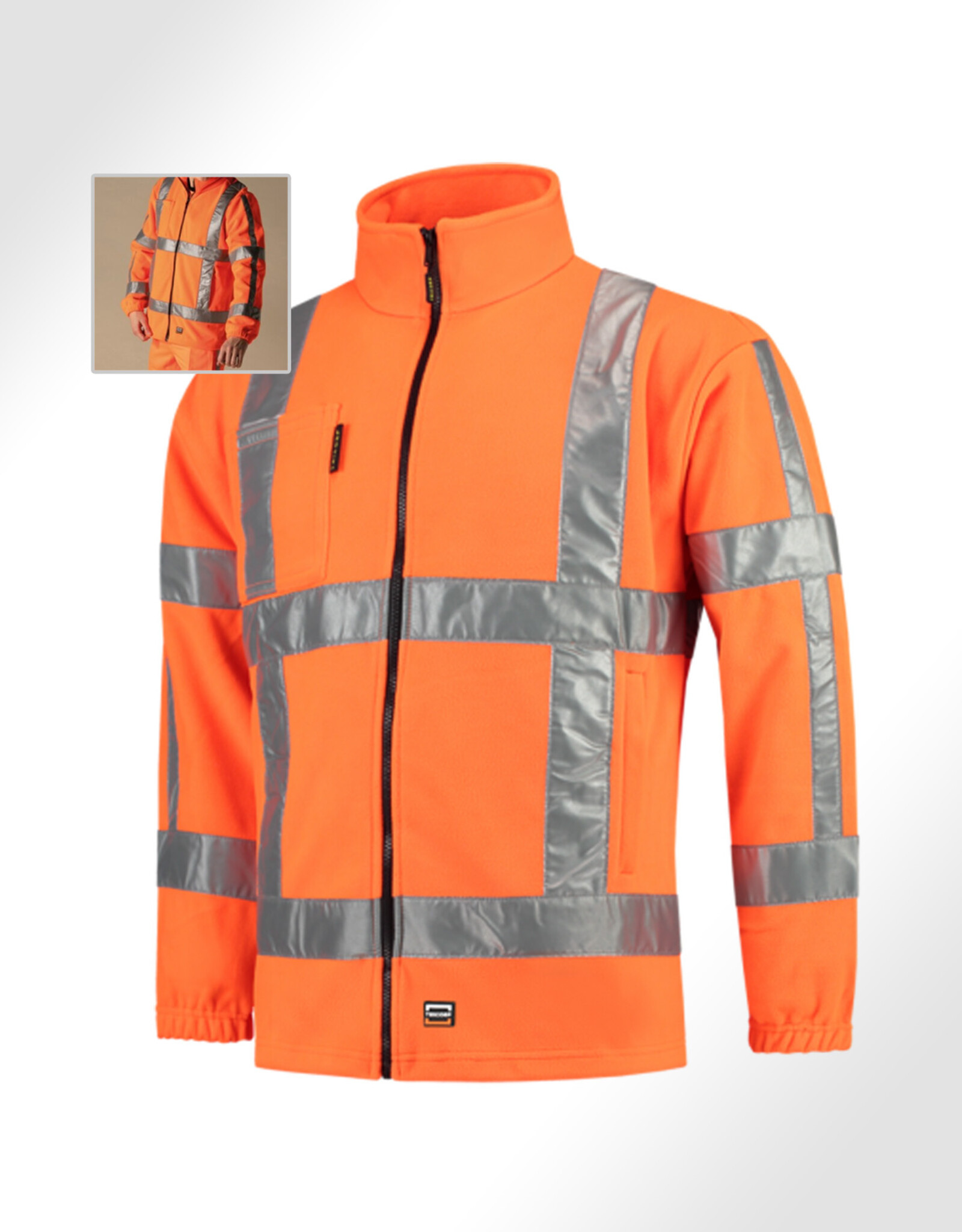 TRICORP Oranje Rijkswaterstaat Jas FLEECE RWS