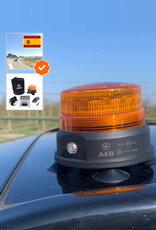 Ri-Traffic LED Zwaailamp Oranje met Oplaadbare Accu (DEKRA gekeurd)