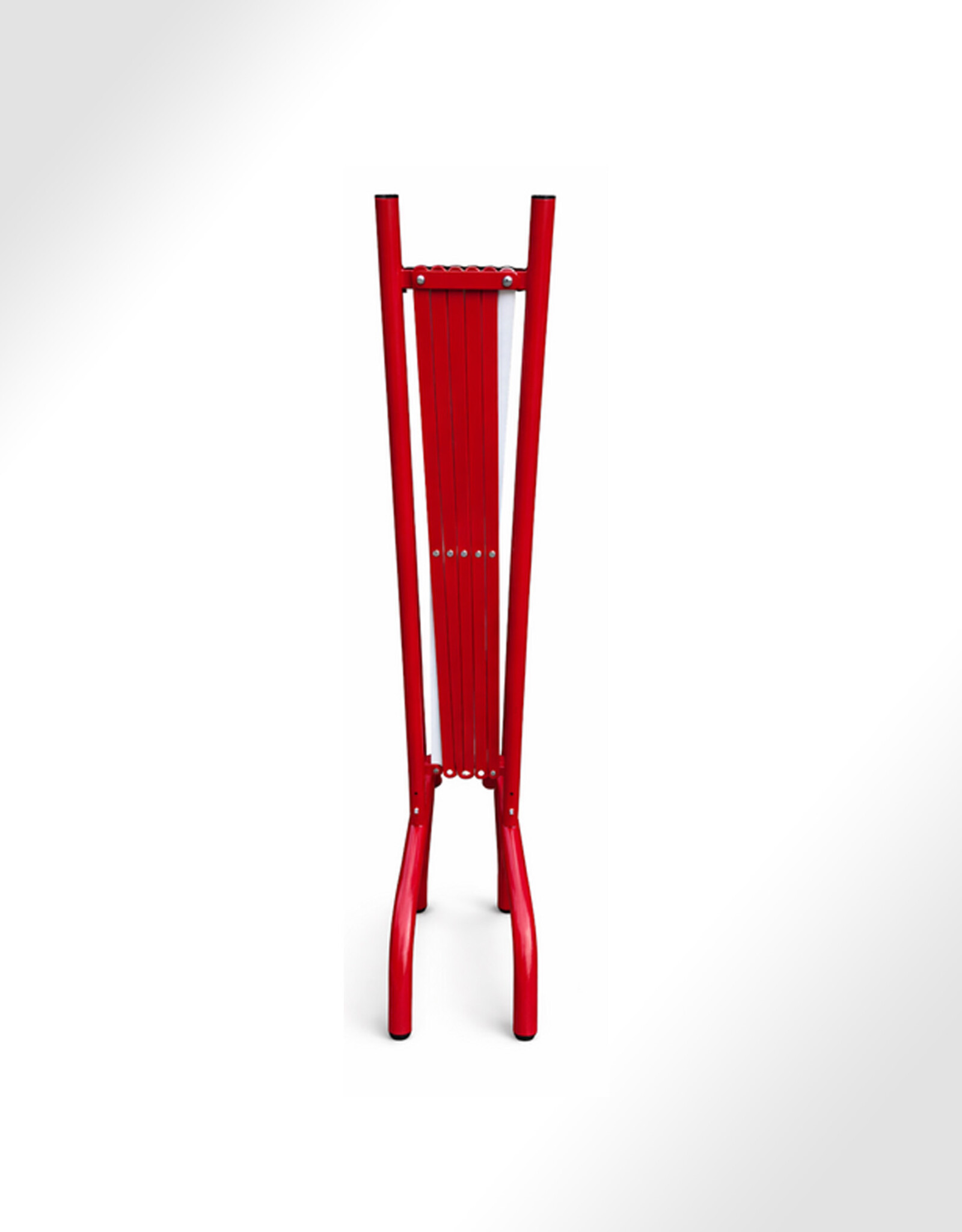 STRELLIS Uitschuifbaar Schaarhek Afzethek 2.5M Rood-Wit (Vouwhek)