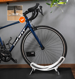 CYKEL Fietsenrek voor Thuis, 1x Fietsparkeerhouder (Verplaatsbaar & Verstelbaar)