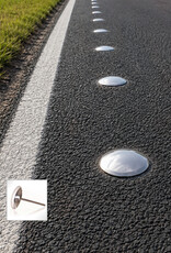 Verkeerswinkel RVS Markeringsnagel 100 mm (diameter)