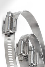 HI-TORQUE Heavy Duty Slangklemmen RVS Hi-Torque Klemband 32 mm tot 384 mm