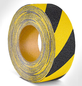 PROline Antisliptape GEEL/ZWART 50 mm x 18 meter (PROline)