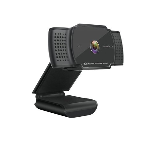 OEM Conceptronic AMDIS 2K Super HD Webcam+Microphone Black