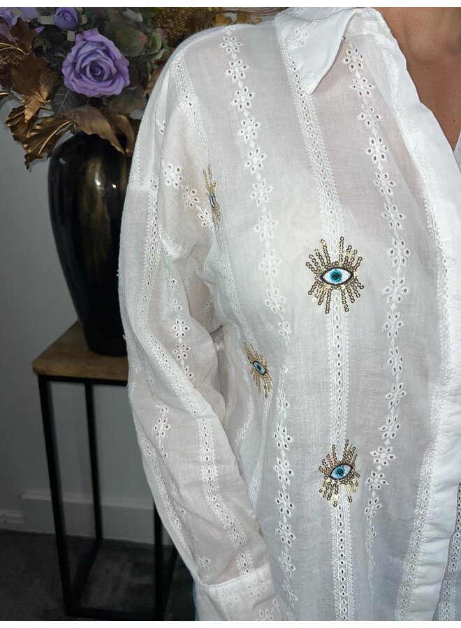 Blouse Broderie Eye