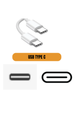 CoshX® Set van 2 stuks, Dubbel USB stopcontact wit met 2 x USB A + 1 x USB C inbouw 3.4A