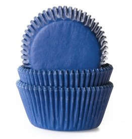 House of Marie Baking Cups Jeans Blauw - pk/50