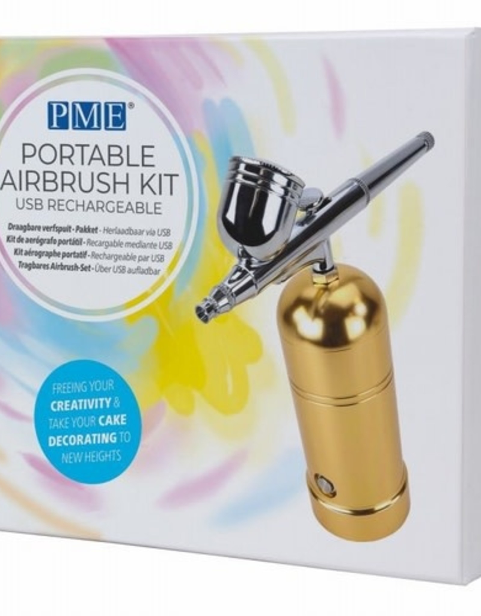 PME PME Portable Airbrush Kit Gold